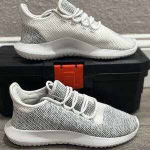 adidas Originals Kids' White and Gray Sneakers